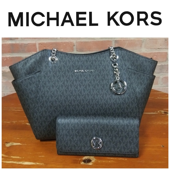 michael kors bag and wallet set sale